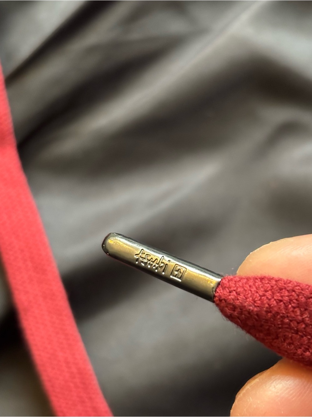 Men's Black Cargo Pants with Contrast Stitching - Picture 6 of 9